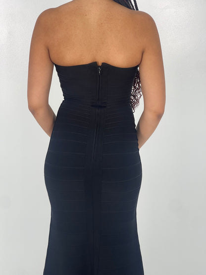 BLACK SARA GOWN