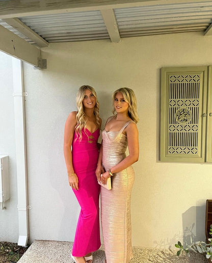 ROSE GOLD SWEETHEART GOWN - SALE