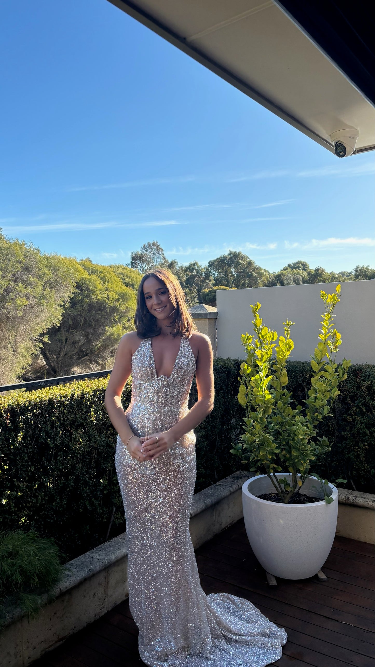 GOLDEN MIRAGE NUDE DRESS