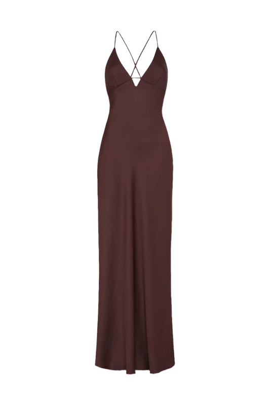 TRUFFLE TIME TO SHINE SLIP DRESS