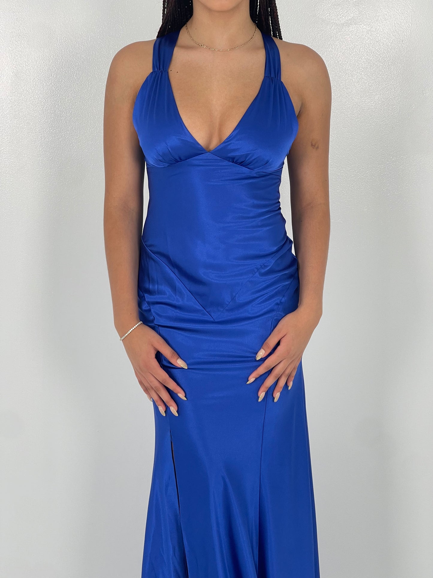 ROYAL BLUE ARIES GOWN