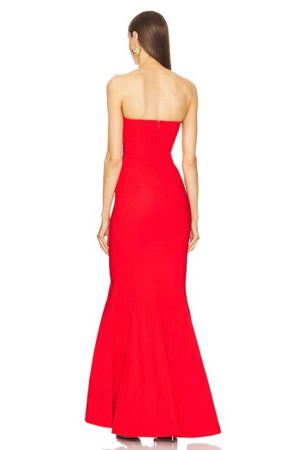 RED BILLIE GOWN