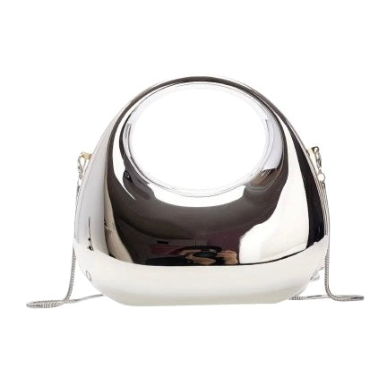 CRESCENT BAG - SILVER