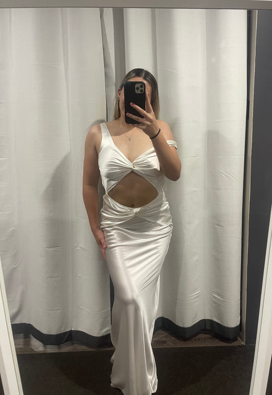 WHITE TAMIKA GOWN