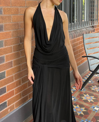 BLACK HERA DRESS