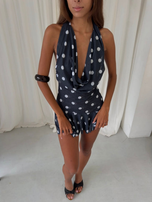 LUNARES POLKA DRESS