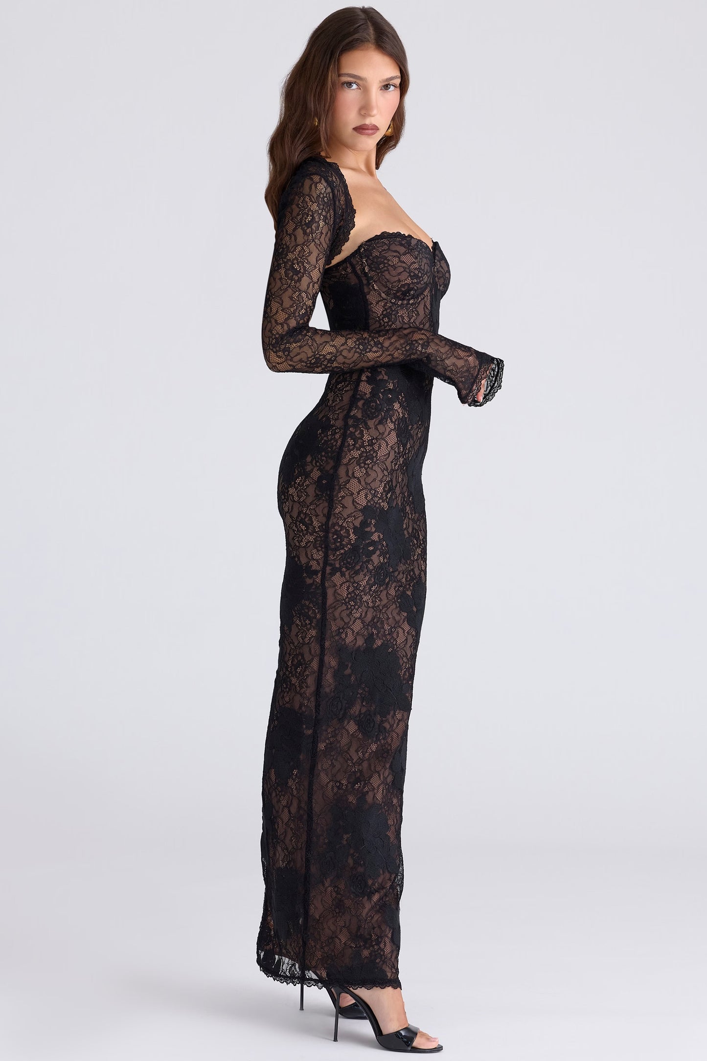 BLACK LUCIENNE GOWN