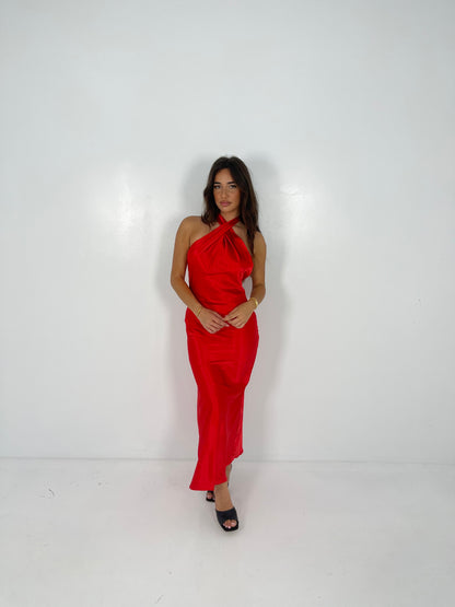 RED CROSSOVER MAXI - SALE