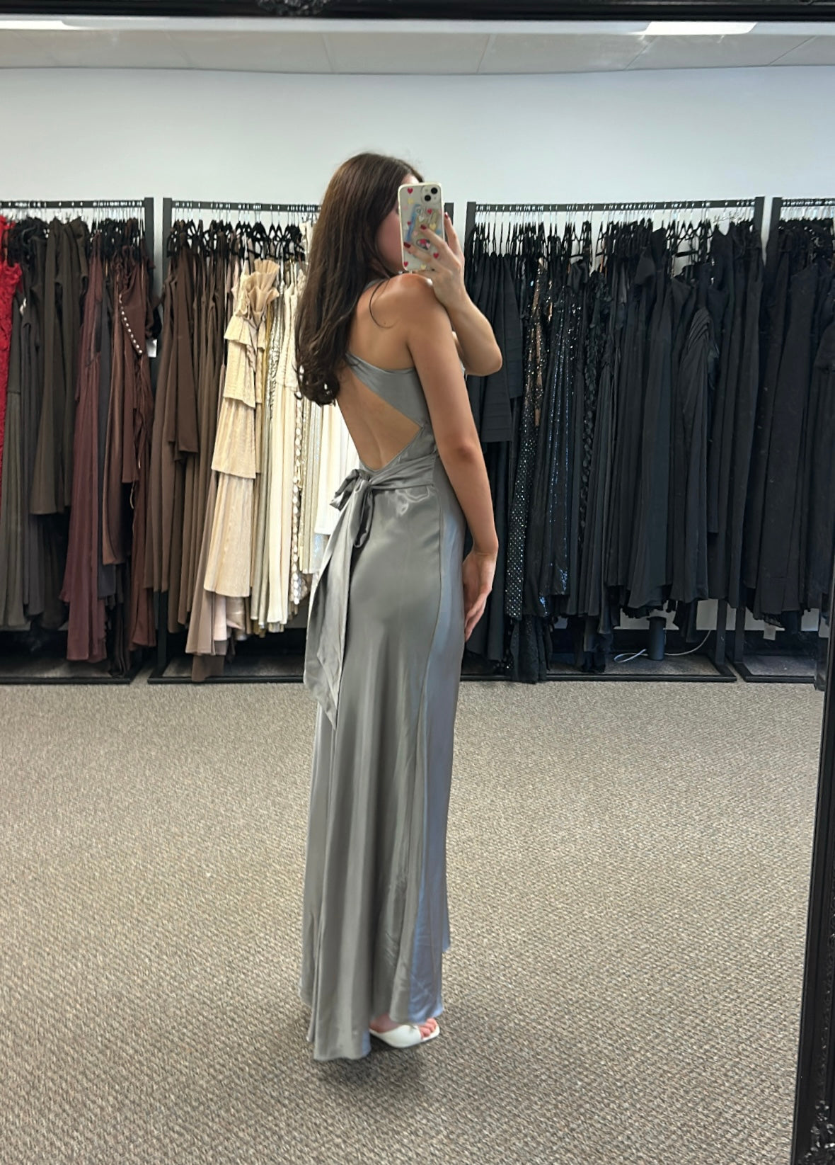 SILVER GODDESS GOWN