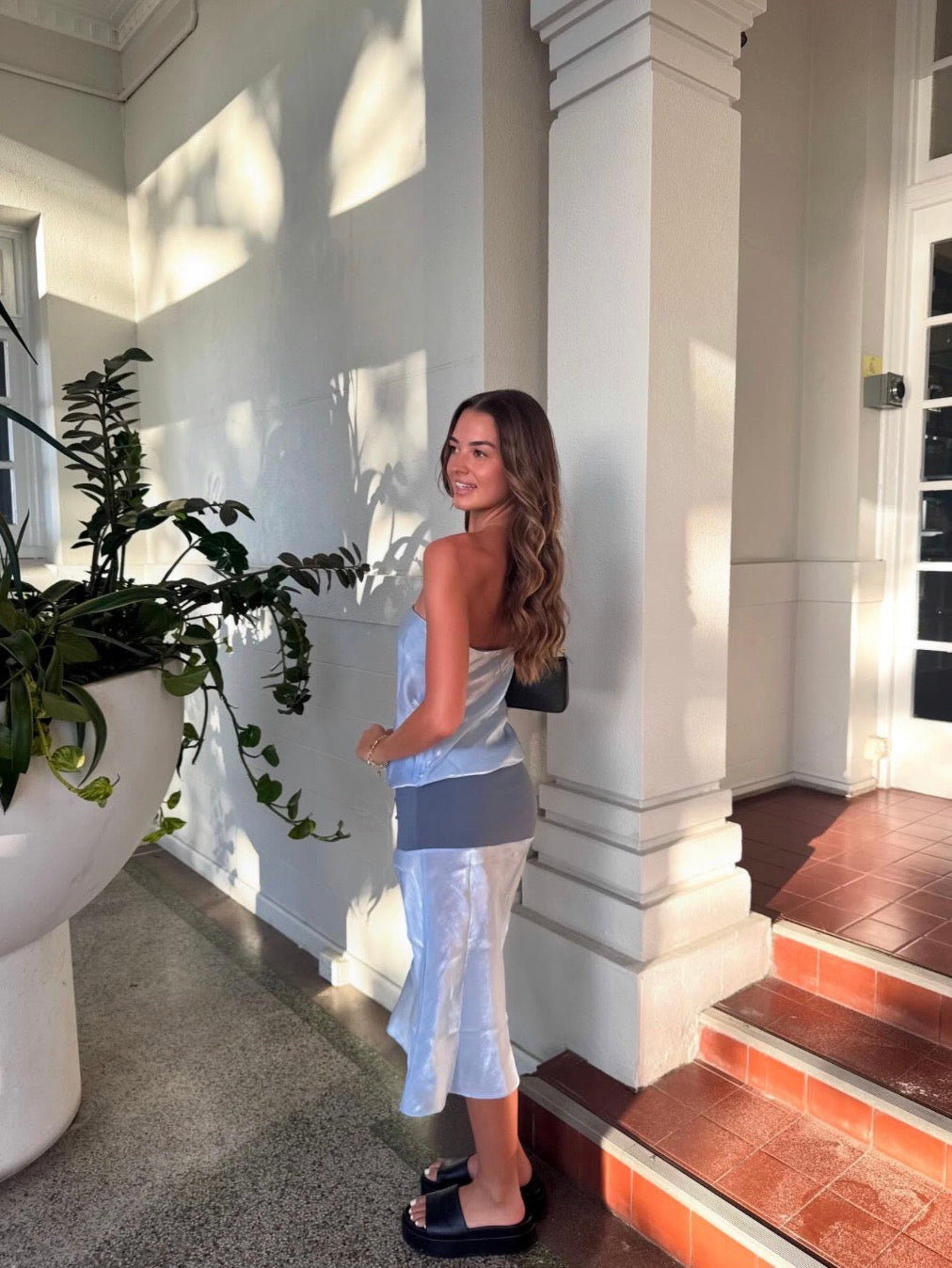 JELLYFISH MELT PANEL DRESS