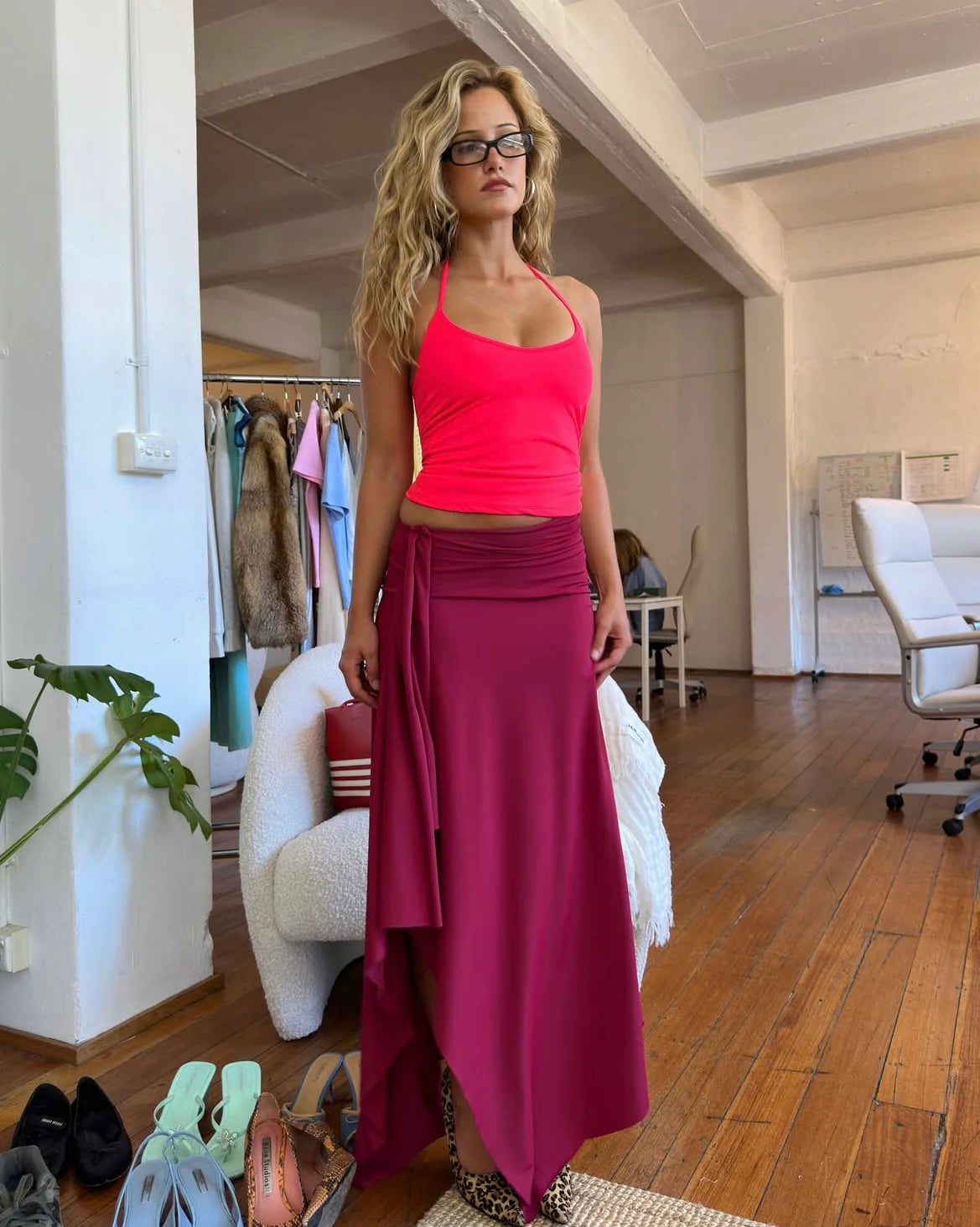 RED JEMIMA SET