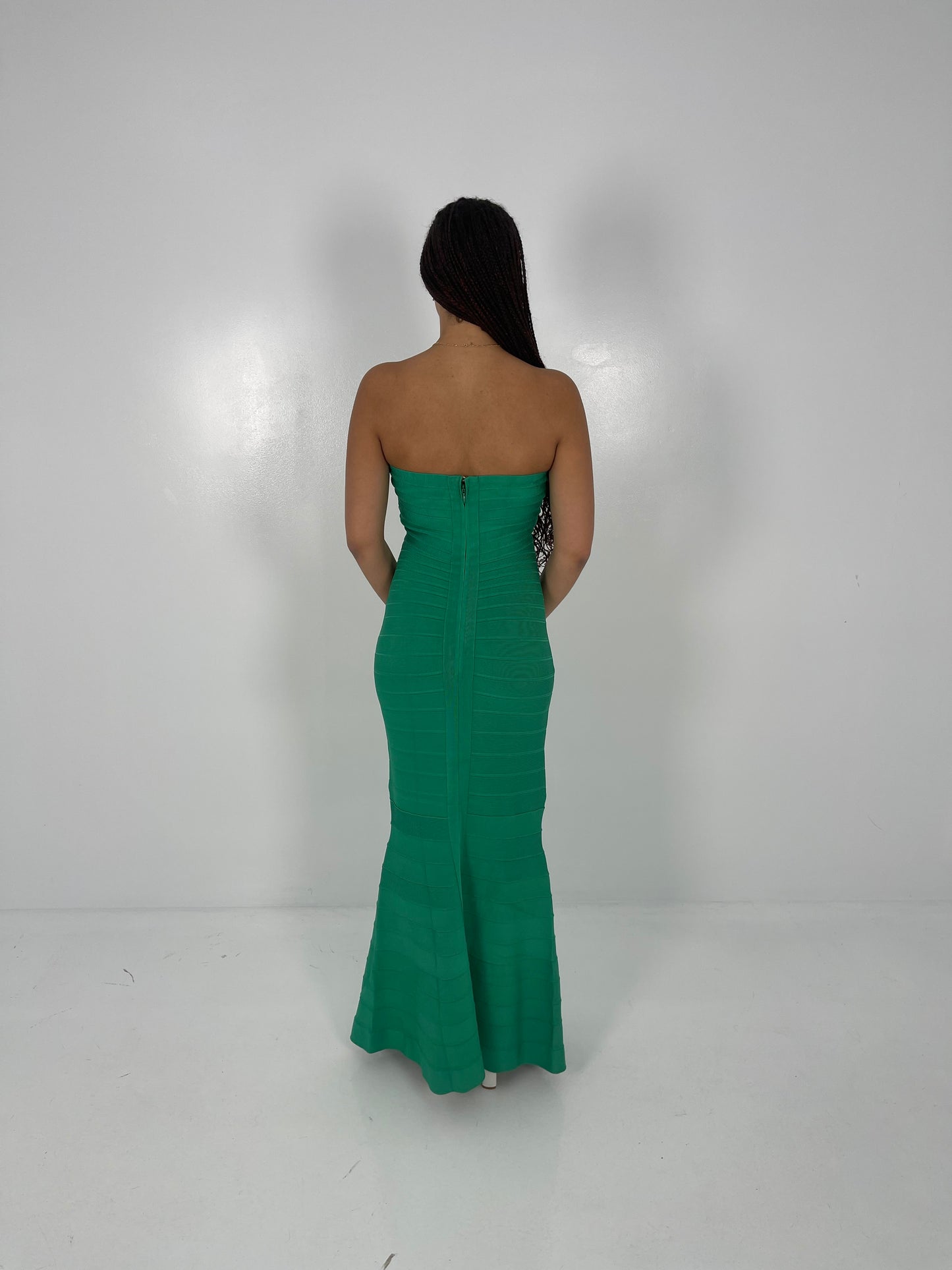 GREEN SARA GOWN