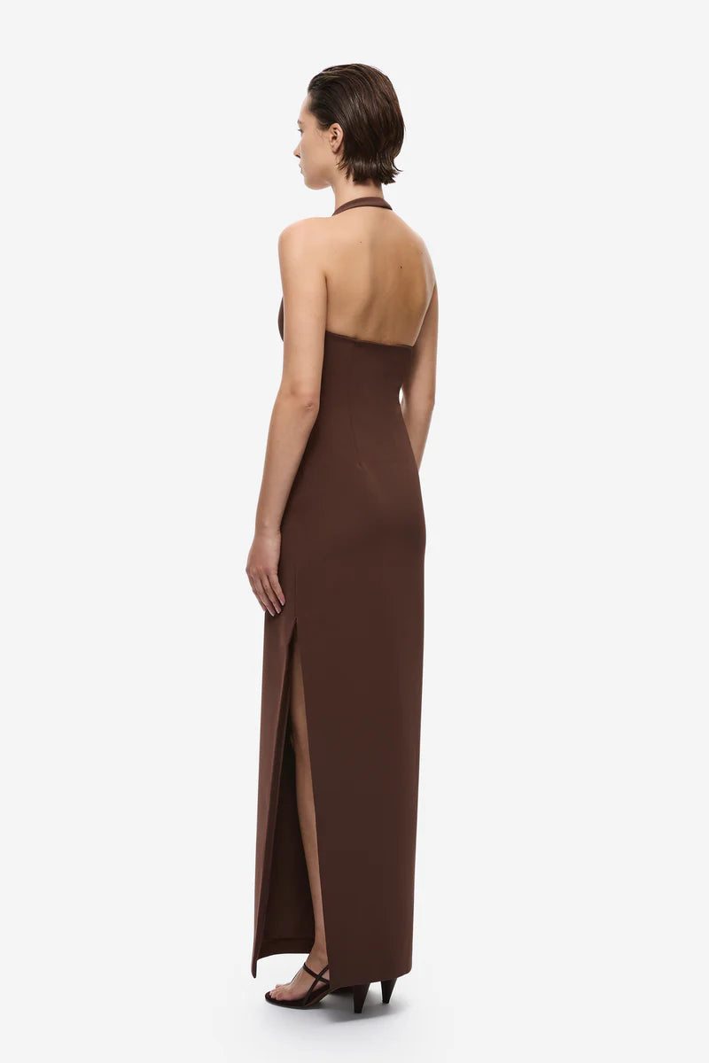BROWN ALUSIA DRESS