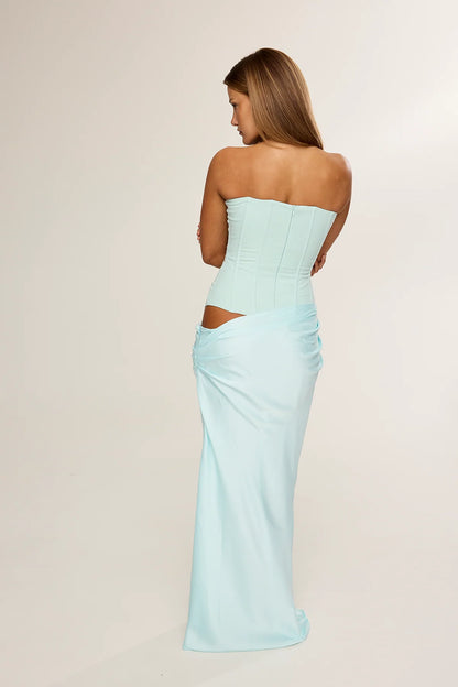 AQUA HUXLEY GOWN