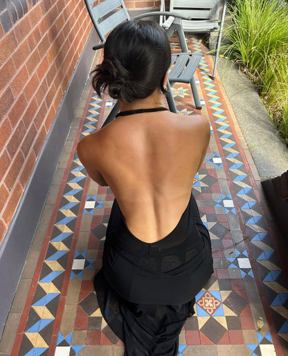 BLACK HERA DRESS