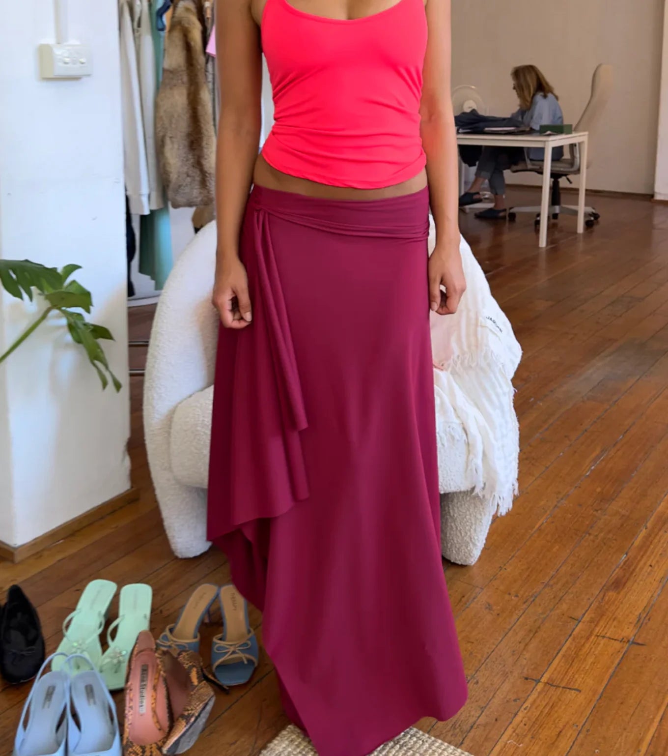 RED JEMIMA SET
