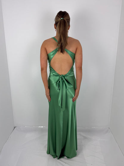 APPLE GREEN GODDESS GOWN