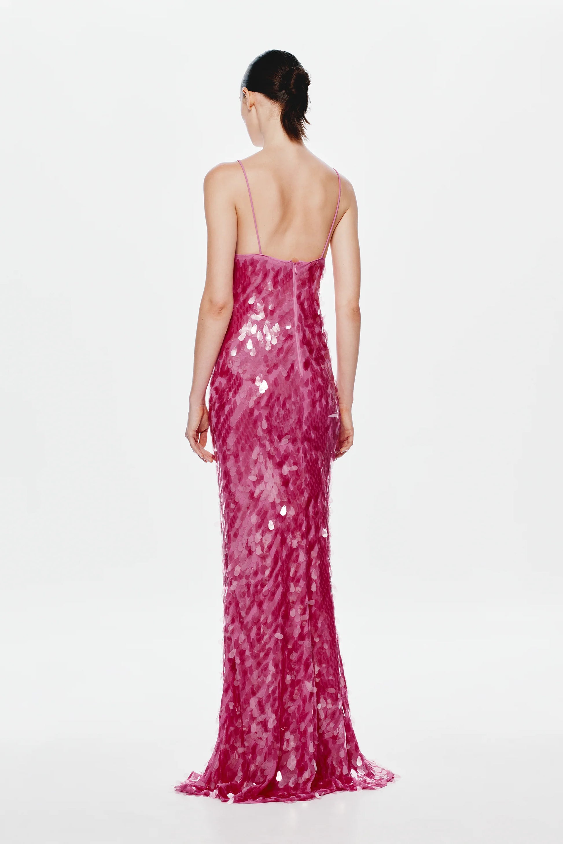 mahalia maxi dress in fuchsia sndys SNDYS: Mahalia Maxi Dress
