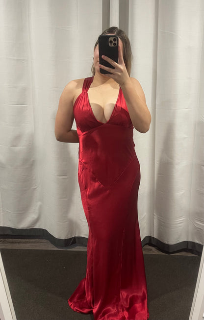 RED ARIES GOWN