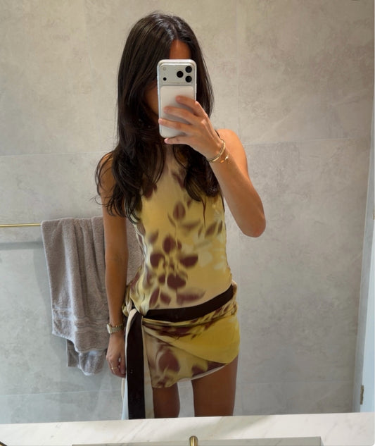 BLAISE HALTER MINI DRESS