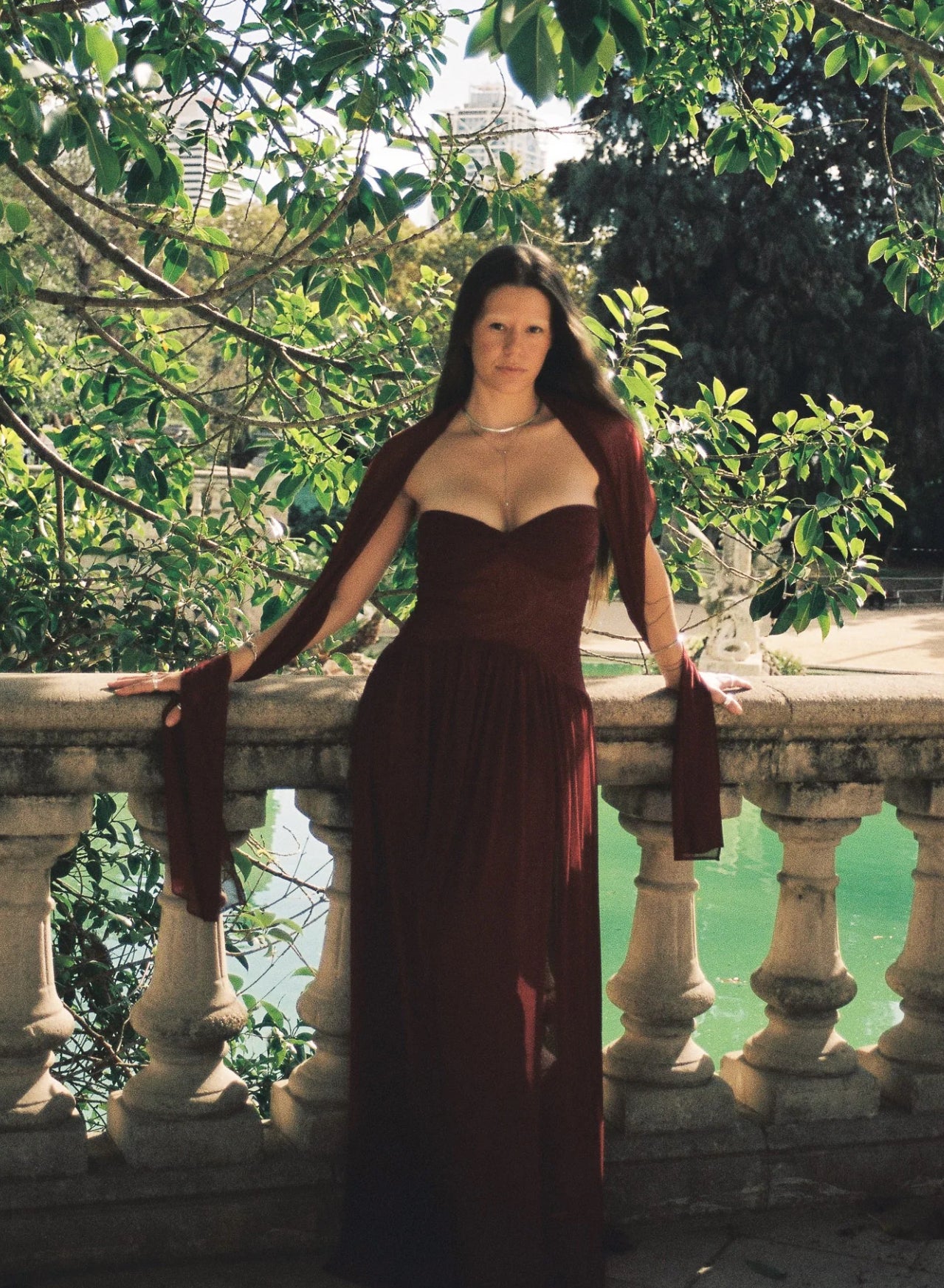 BURGUNDY OPHELIA DRESS – Aquino's Attire