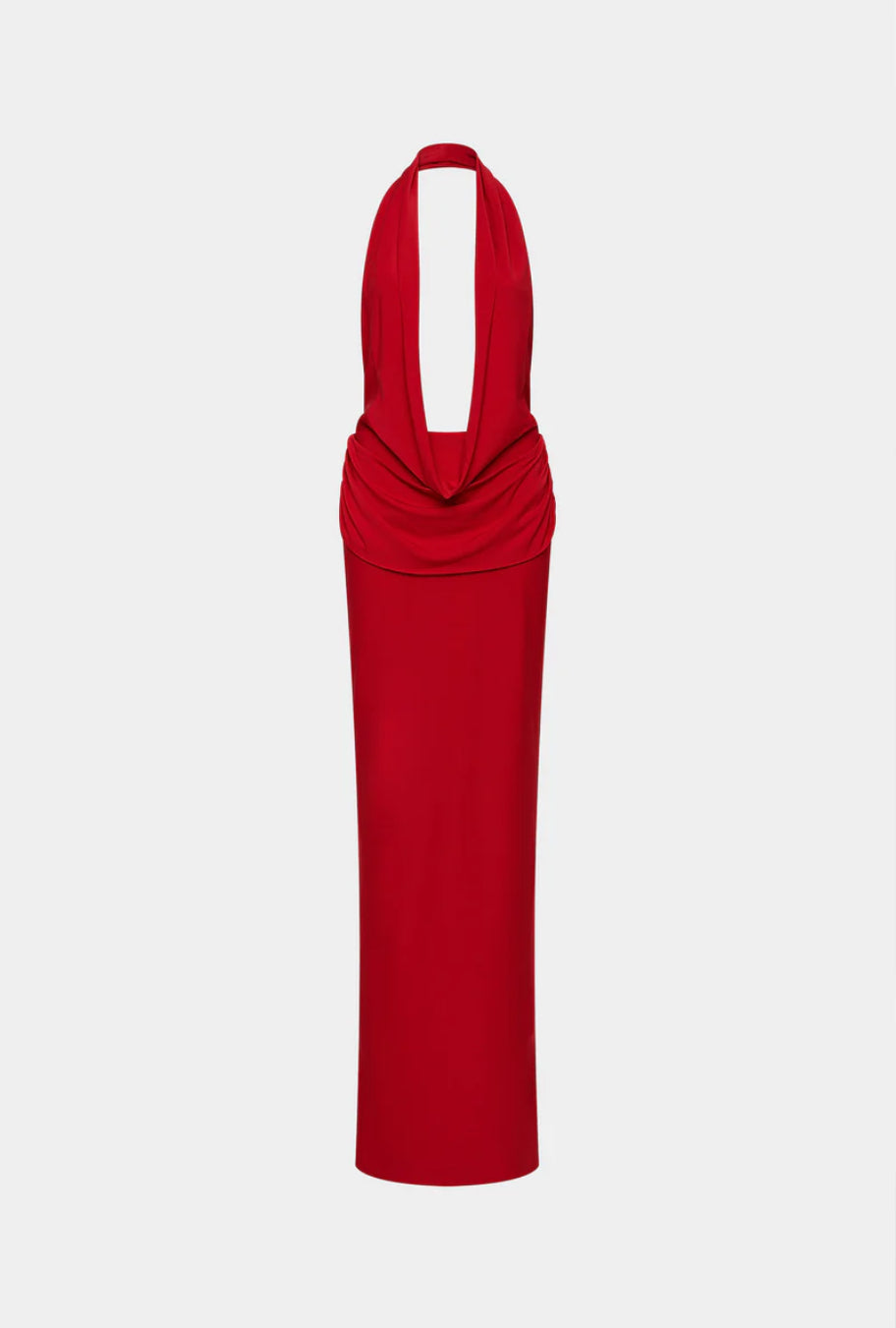 CHERRY VANESSA JERSEY MAXI DRESS