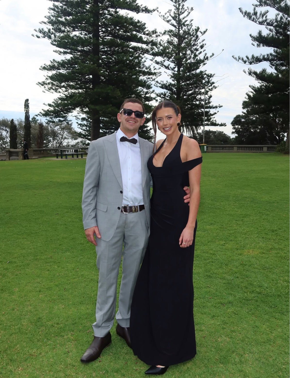 BLACK MARIELA GOWN
