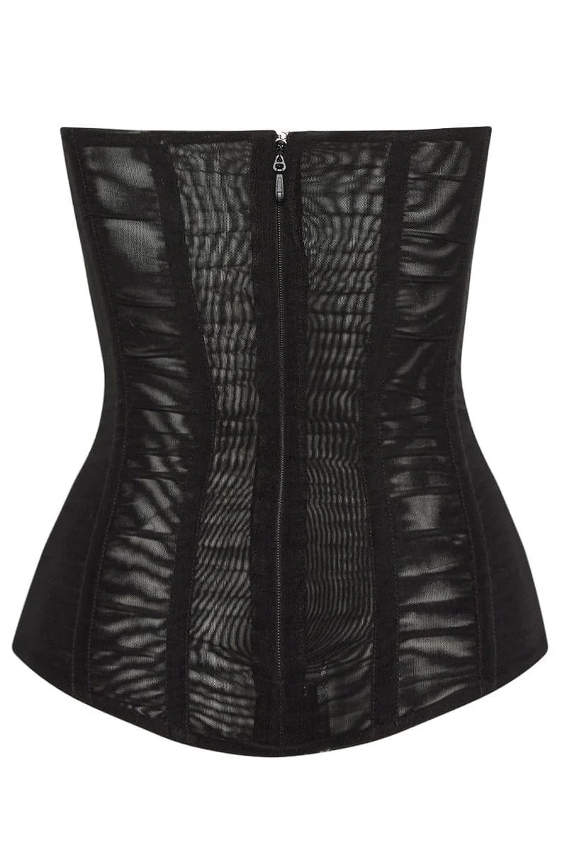 MUSE MESH CORSET TOP