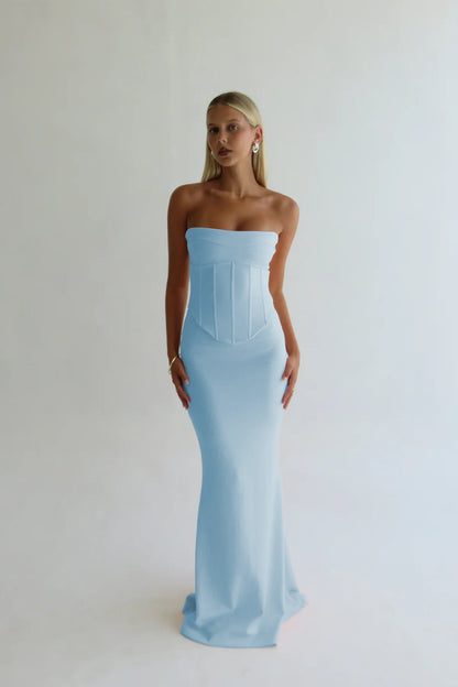 BABY BLUE LOUIE GOWN