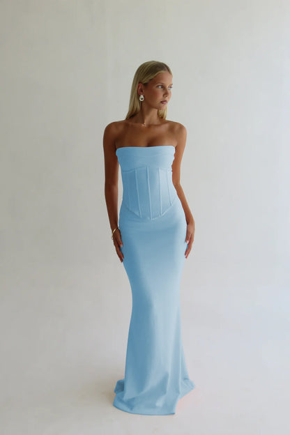 BABY BLUE LOUIE GOWN