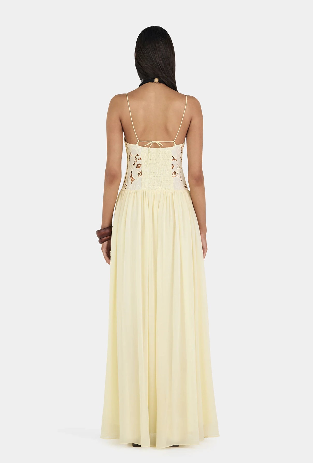 STEPHANIE MAXI DRESS BUTTER