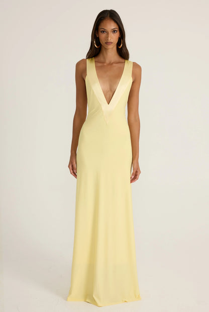 LEMON ROSA GOWN