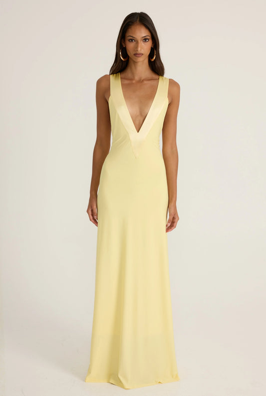 LEMON ROSA GOWN