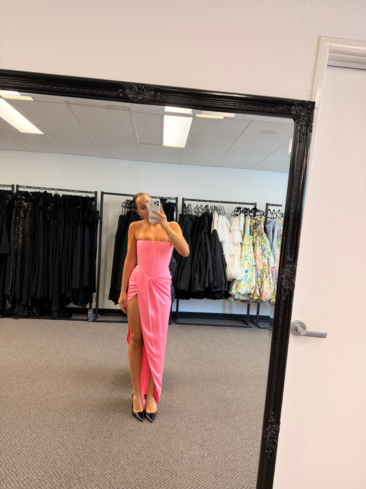 PINK HARLAND GOWN