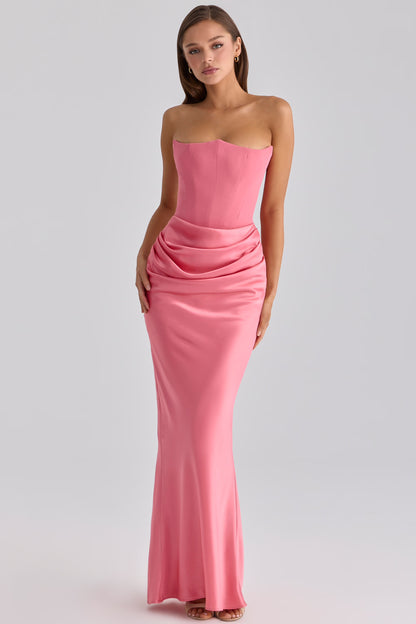 RASPBERRY PERSEPHONE DRESS