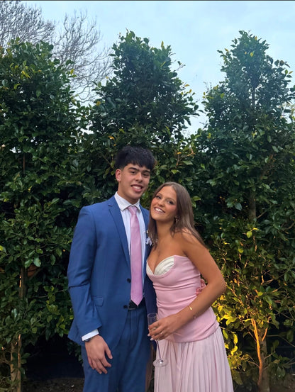 BABY PINK NICOLETTE DRESS