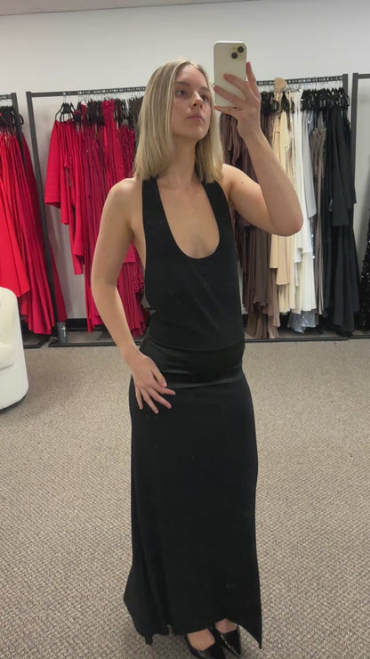 BLACK SERENA DRESS