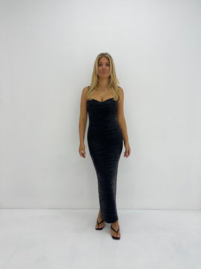 BLACK SWEETHEART GOWN - SALE